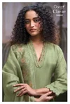 Clarae 4291 By Ganga Bemberg Silk Designer Suits
